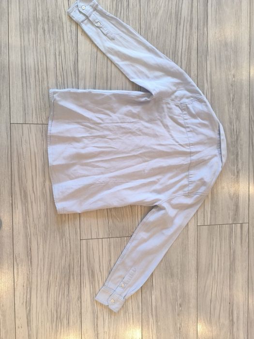 Koszula chłopięca marki ZARA róż 140