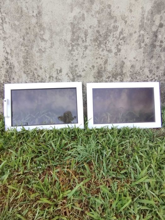 Porta e janela em alumínio branco resistentes