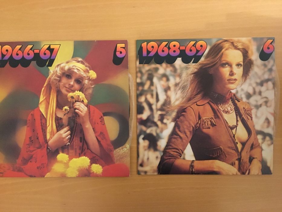 Colecção 8 Vinis "Golden Hit Parade"