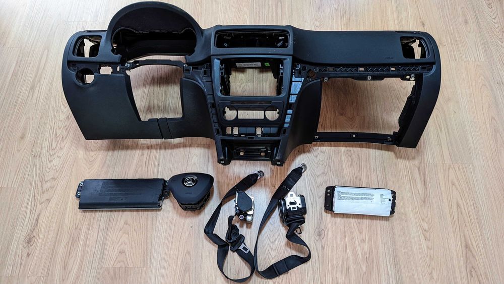 Conjunto Kit Airbags Tablier Skoda Yeti Original