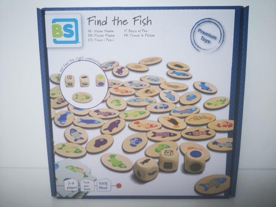 BS Toys, Gra Znajdź rybkę