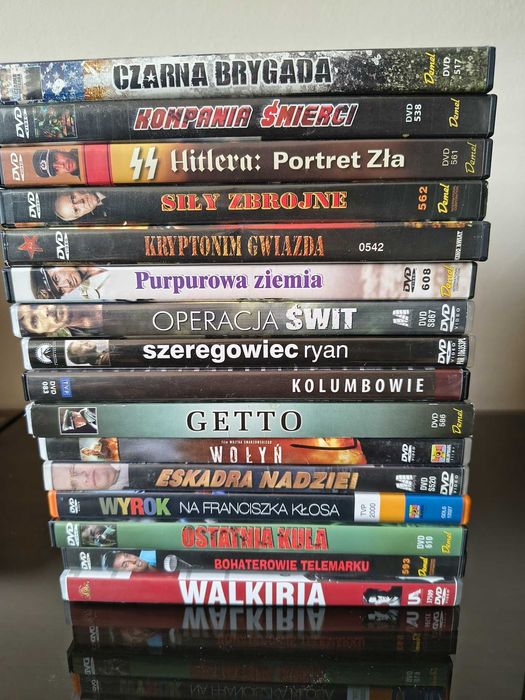 Filmy wojenne ponad 100 płyt