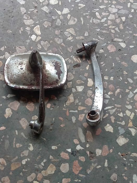 Зеркало до мотоцикла, ретро, часів ссср,ще тримач до зеркала