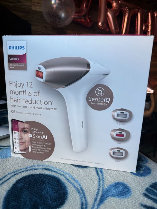 Depilator PHILIPS Lumea 9900 IPL BRI973/00 SenseIQ Czujnik SmartSkin