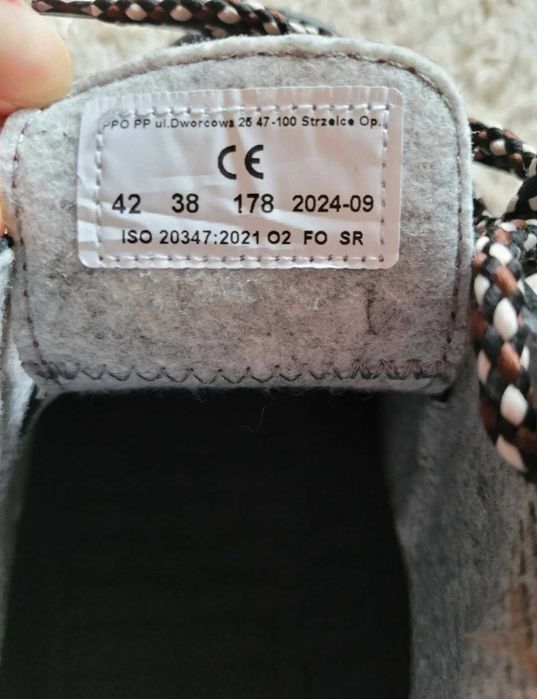 Nowe buty robocze męskie r. 42