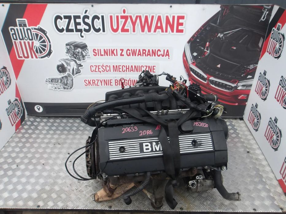 SILNIK KOMPLETNY BMW E36 2.0 R6 M52B20 206S3 189 TYS 1xVANOS