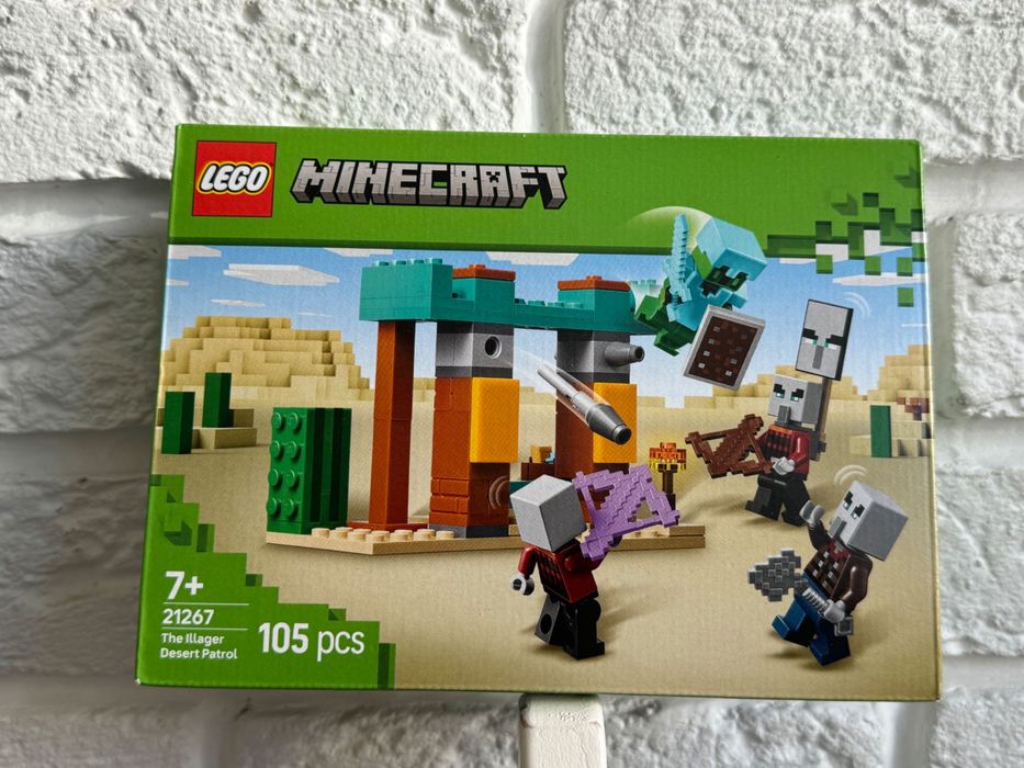 Конструктор Lego Minecraft 21267 Пустельний патруль