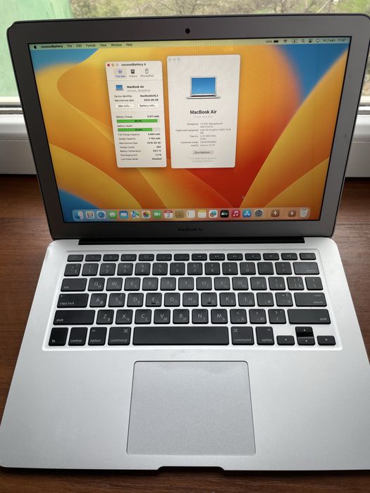Macbook Air 13.3 4/128 2014