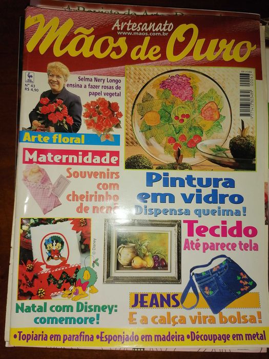 Livros Revistas - Bricolage, pintura, madeira , artesanato