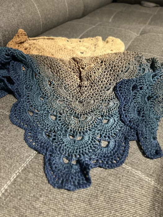 Chusta handmade szydełko