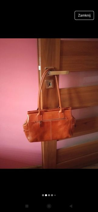 Skórzana torebka Picard