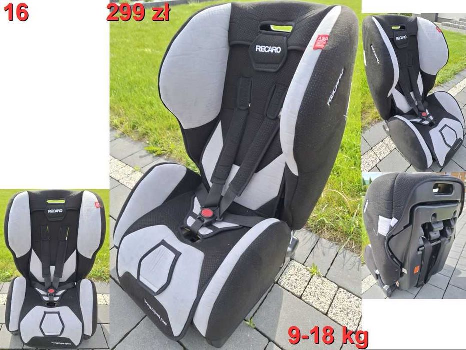 Fotelik dziecięcy samochodowy Recaro 9 - 18 kg