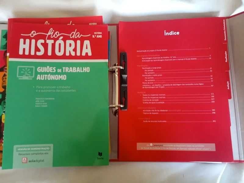 O Fio da História 9 - Dossier do professor completo.