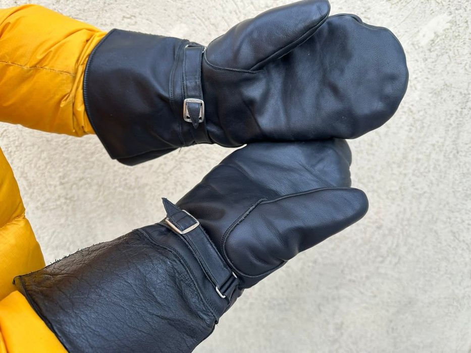 Мото кожаные рукавицы варежки краги  перчатки