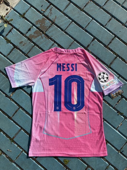 Barcelona Special Edition Shirt (Messi) (Pink) (koszulka piłkarska)