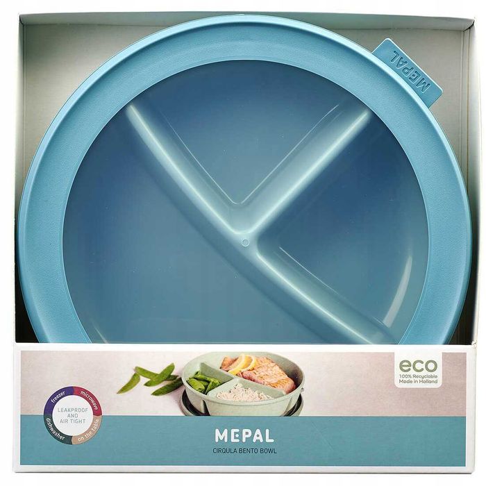 Miska z pokrywką Cirqula Bento Nordic Green Mepal