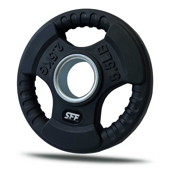 Obciążenie olimpijskie zestaw 4x2,5kg gumowane 51mm