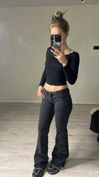 flared type jeans джинсы клеш