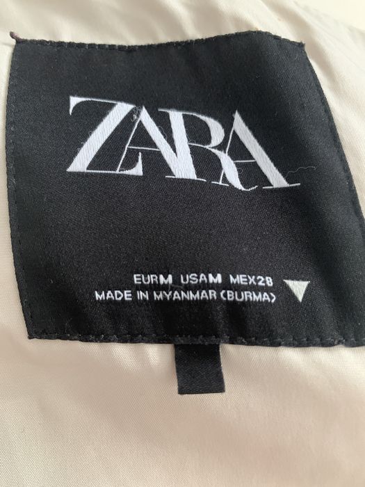 Зимове пальто Zara пуховик М
