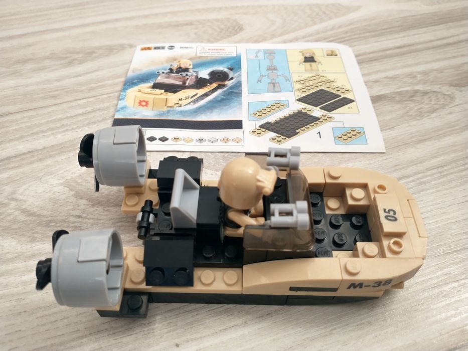 Klocki wojskowe sluban typu lego