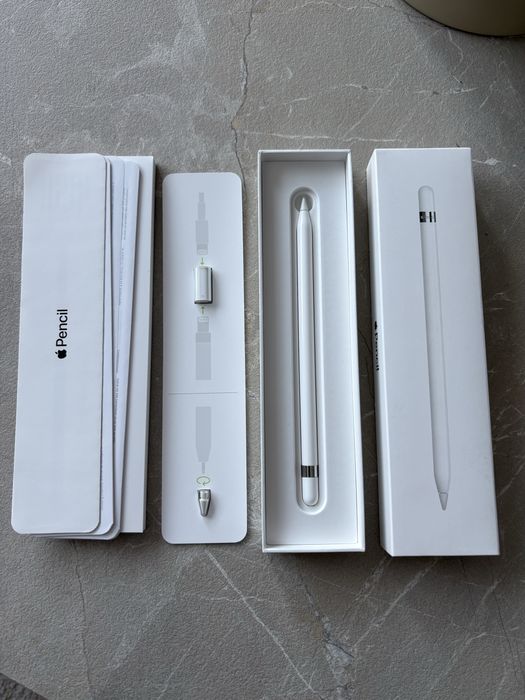 Apple Pencil Rysik 1st Gen Bialy lighting