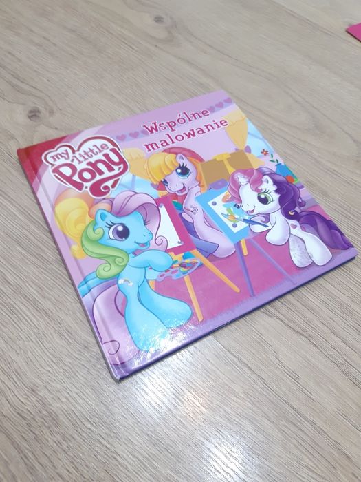 Bajka my little pony wspolne malowanie ksiazeczka dla dzieci