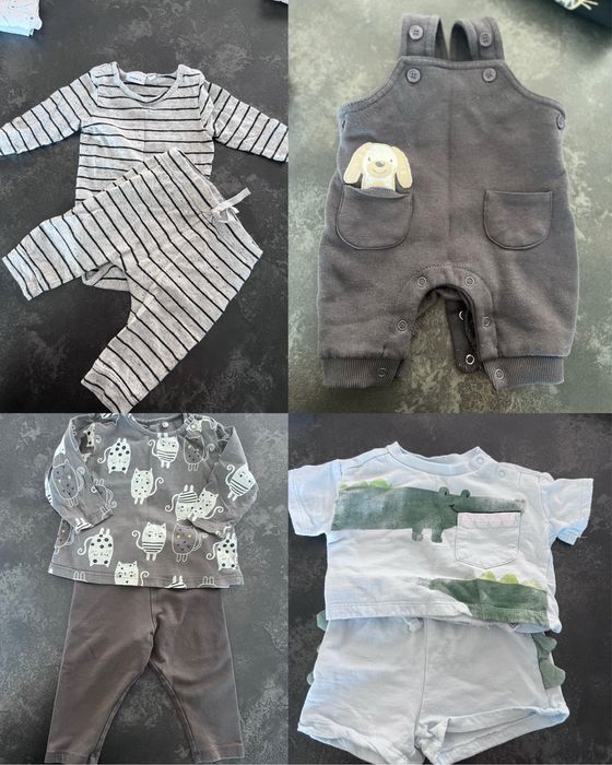 Paka ubrań chłopiec 50-62 60 szt