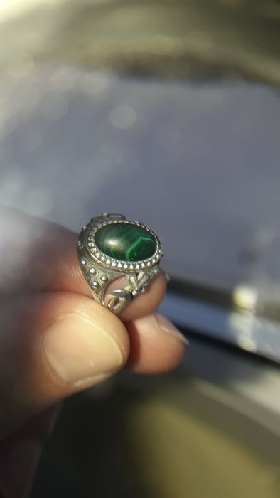 Перстень женский советы Малахит 875 Звезда