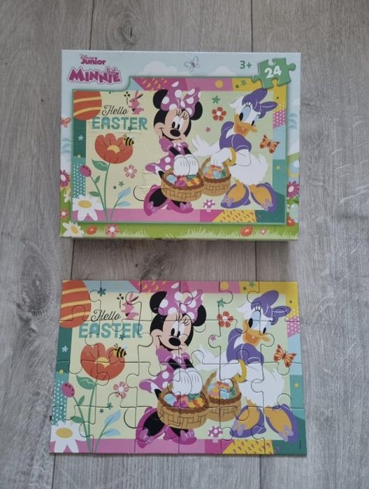 Puzzle Myszka Mickey i Minnie