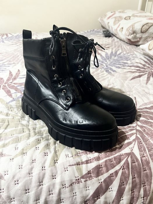 Botas estilo couro