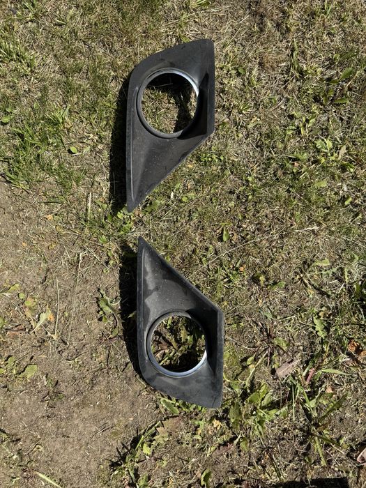 Накладки протитуманки peugeot 207