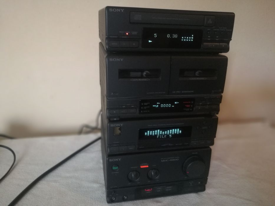 Wieza Sony MHC 4800  4 Elementy Unikat