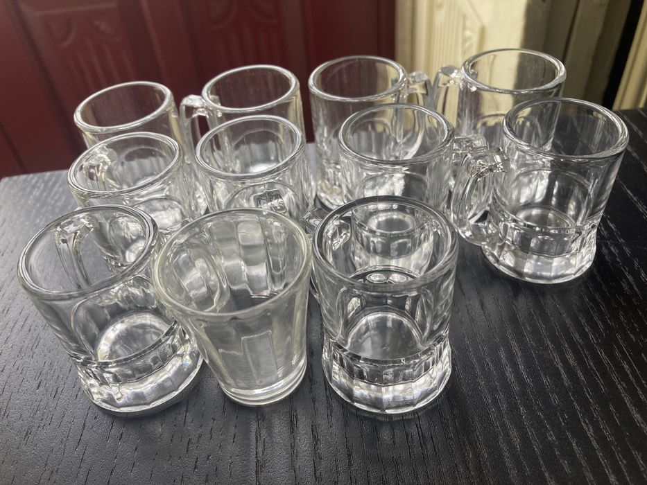 Copos shot como novos