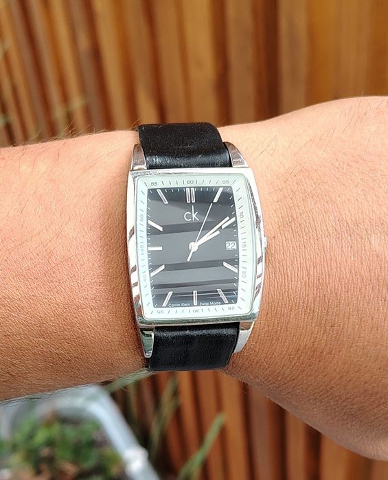 Orginalny !CALVIN KLEIN. Mechanizm SWISS!