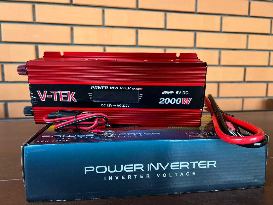 Инвертор Преобразователь Перетворювач напруги Інвертор 12 2000 вт ОПТ