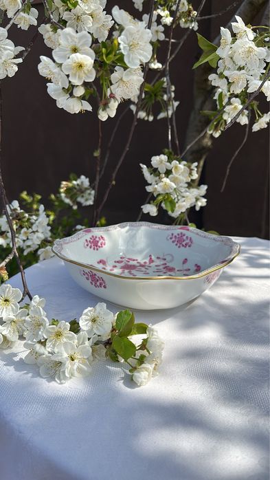 Meissen Indisch Purpur. Глибока тарілка. Перший сорт