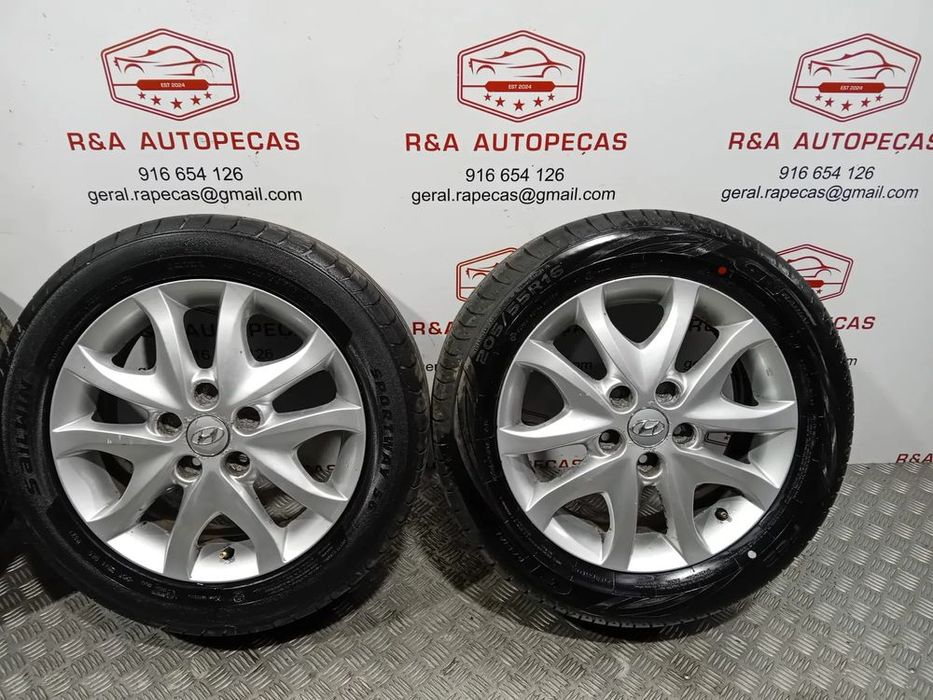 Jantes Hyundai I30 Originais R 16 furação 5x114.3