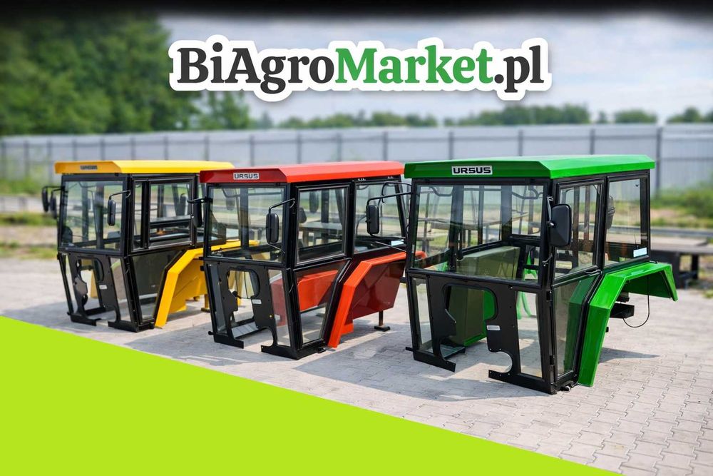Kabina Ursus Kabina ciągnikowa z błotnikami/ kabina bez błotników C330 C-330 C360 C-360 MF235 MF255 T25 T-25 +wycieraczka / Dostawa całe PL --RATY--