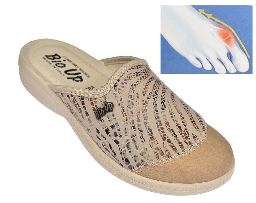 Klapki damskie zdrowotne 453 BE na haluksy rozmiar: 36
