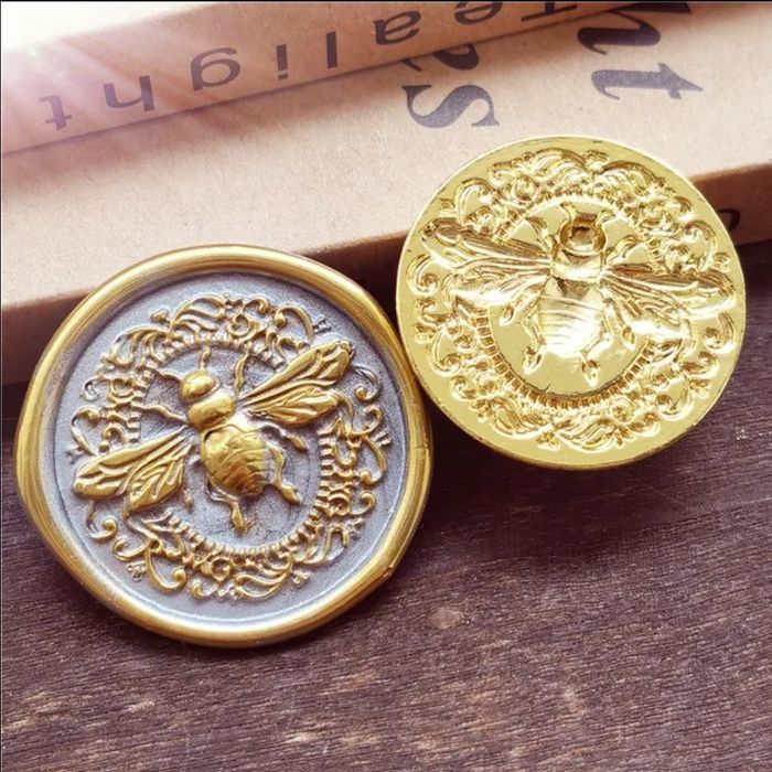 Кліше / штамп печать для сургуча пломбир сургучный для рукоделия палис