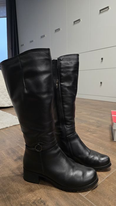 Сапожки жіночі 39 р. натуральна шкіра