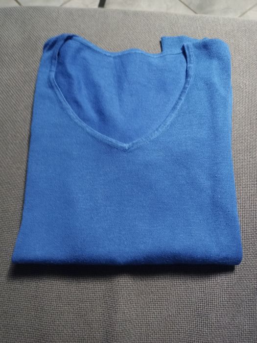 Sweterek damski niebieski