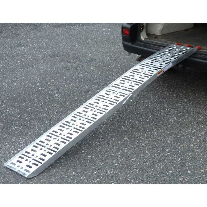 ALUMINIOWE składane RAMPY załadunkowe najazdowe 680kg 228cm 2szt