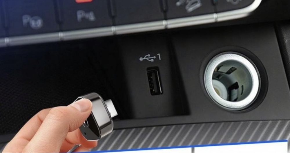 Bezprzewodowy Adapter CarPlay iPhone iOS Android Auto Wifi 5GHz