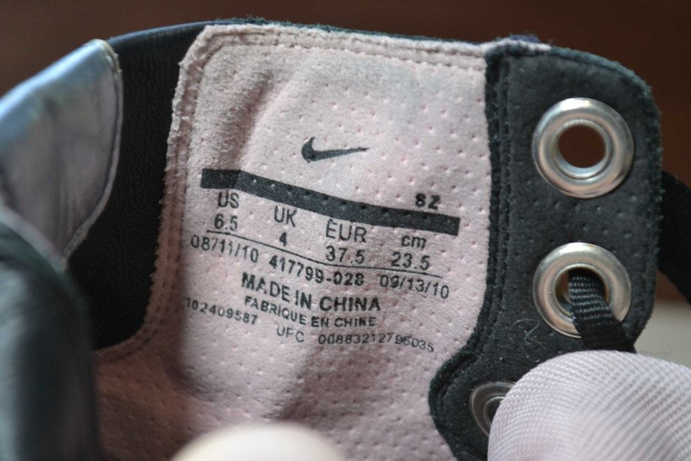 nike blazer 37.5р кожаные кроссовки хайтопы. винтаж