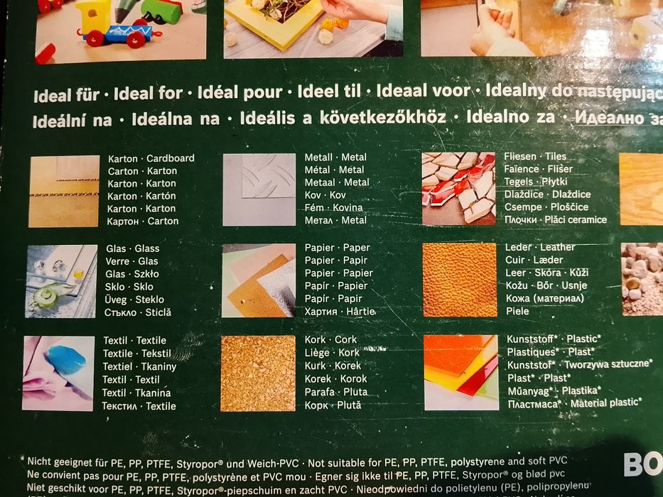 Bosch PKP 3,6 LI pistolet na akumulator do klejenia