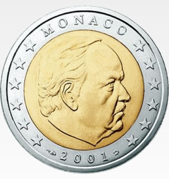 Moedas  euro Monaco