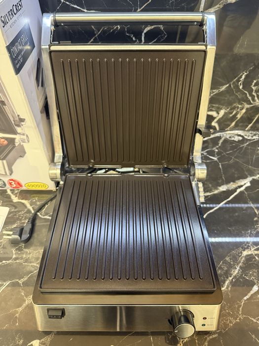 Електричний контактний гриль Silver Crest SKGE 2000 Вт Паніні