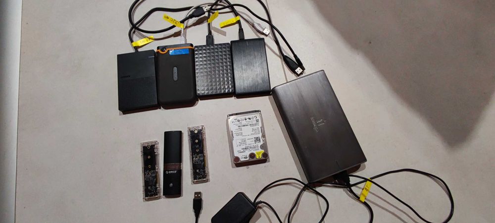 dyski twarde USB/SATA