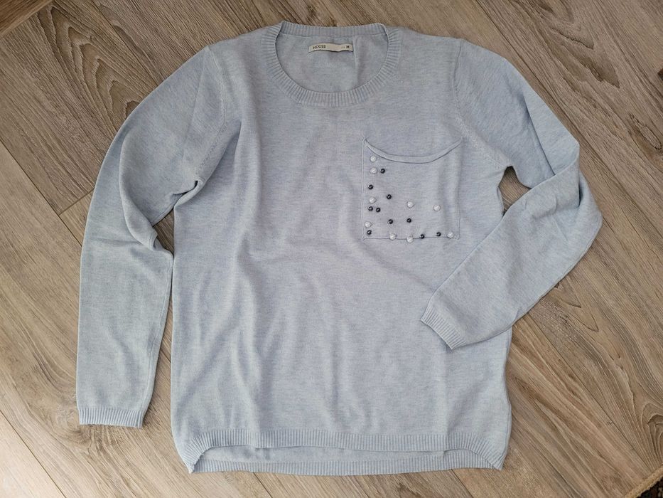Błekitny sweter House M